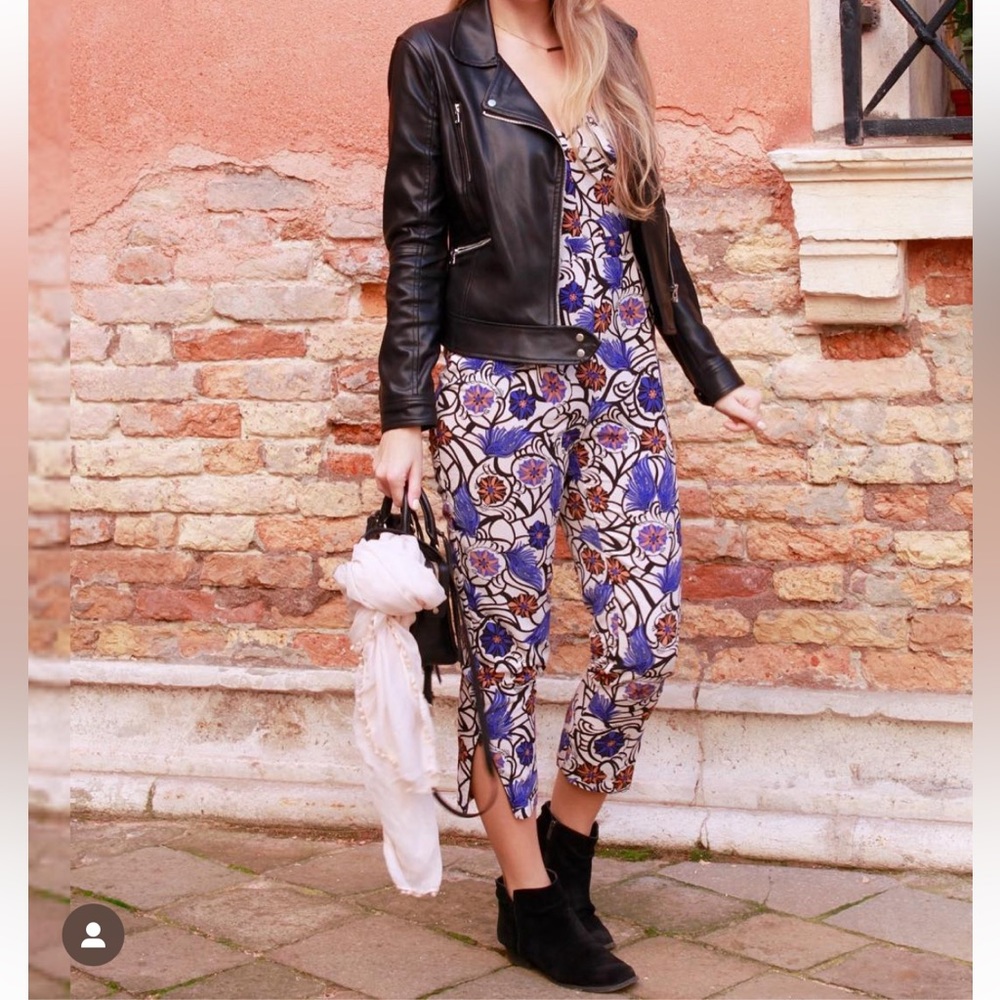 ASOS River Island Floral Jumpsuit